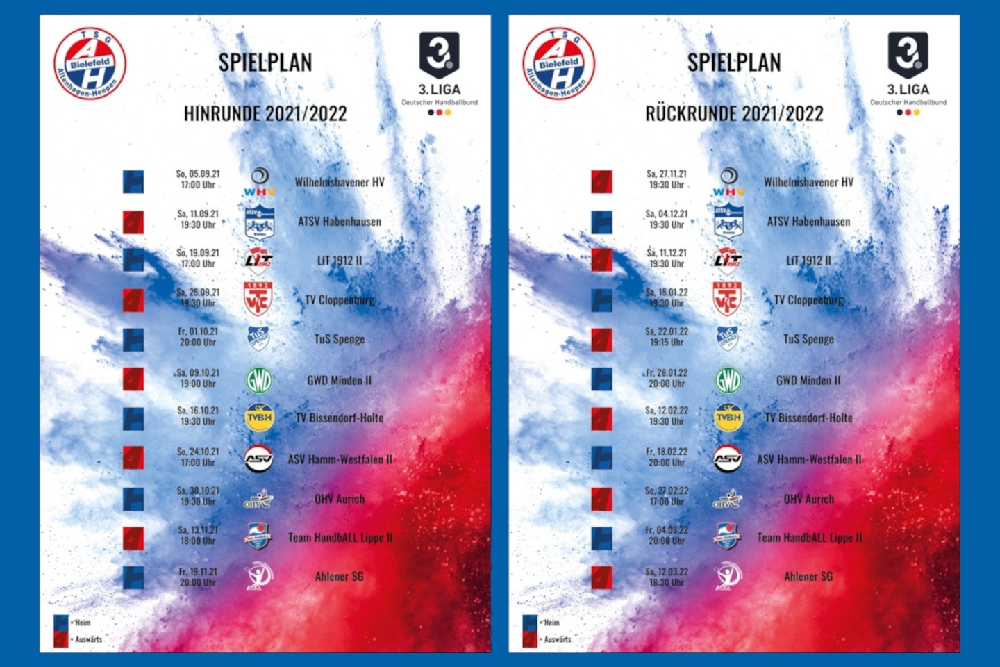 Handball: OHV Aurich - TSG AH Bielefeld